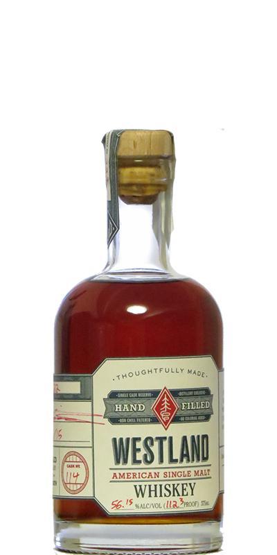 Westland 2011  Single Cask Reserve Hand Filled
