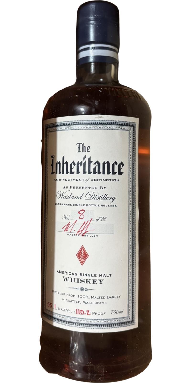 Westland 2014  "The Inheritance"