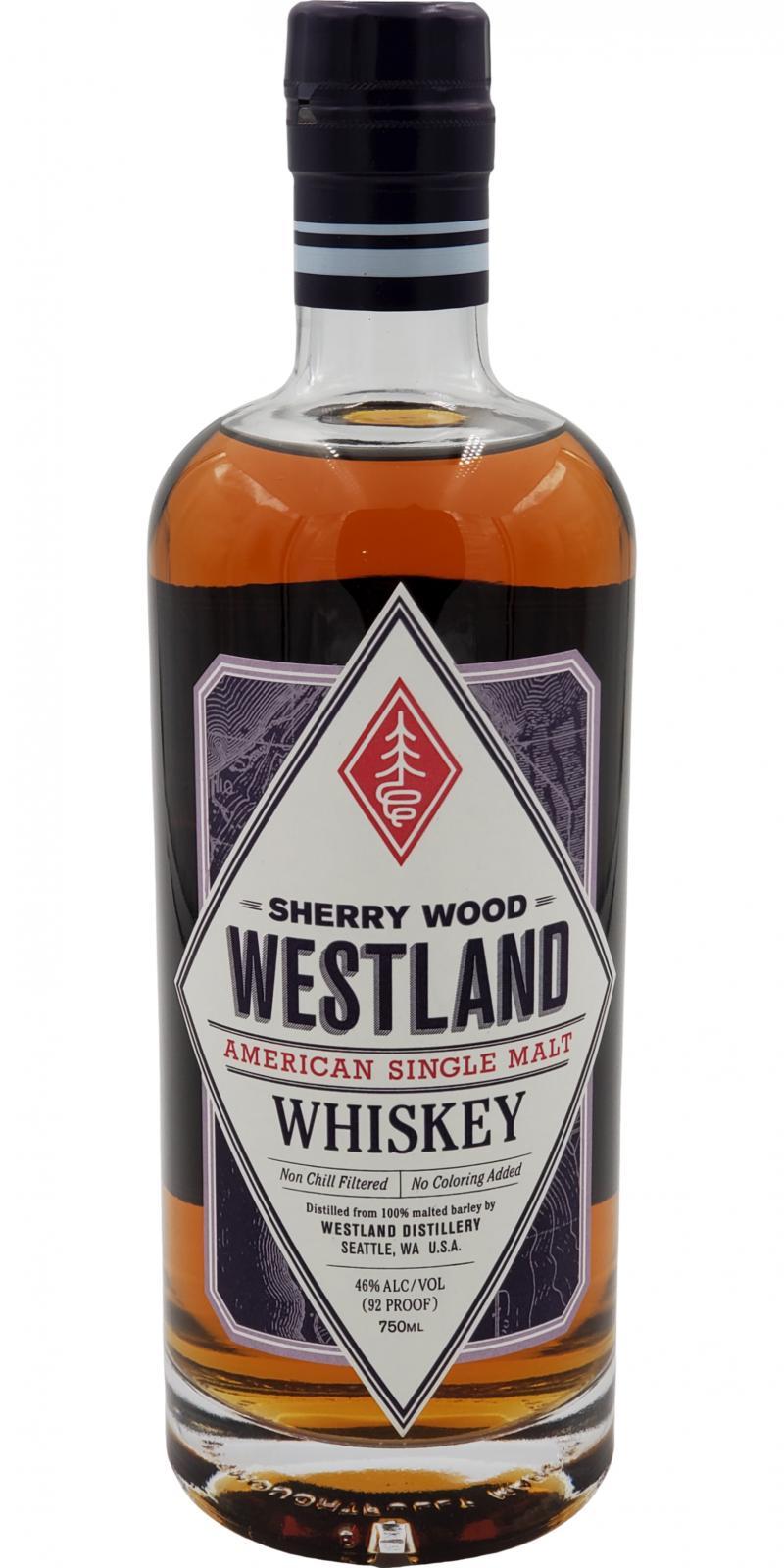 Westland Sherry Wood  American Single Malt