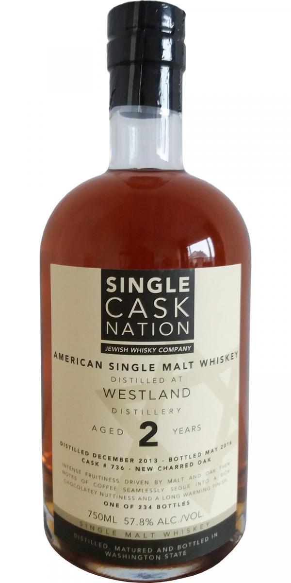 Westland 2013 JWC  Single Cask Nation