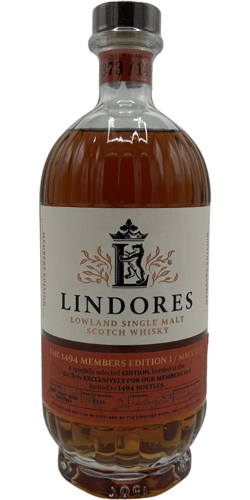Lindores Abbey 1494 Members Edition