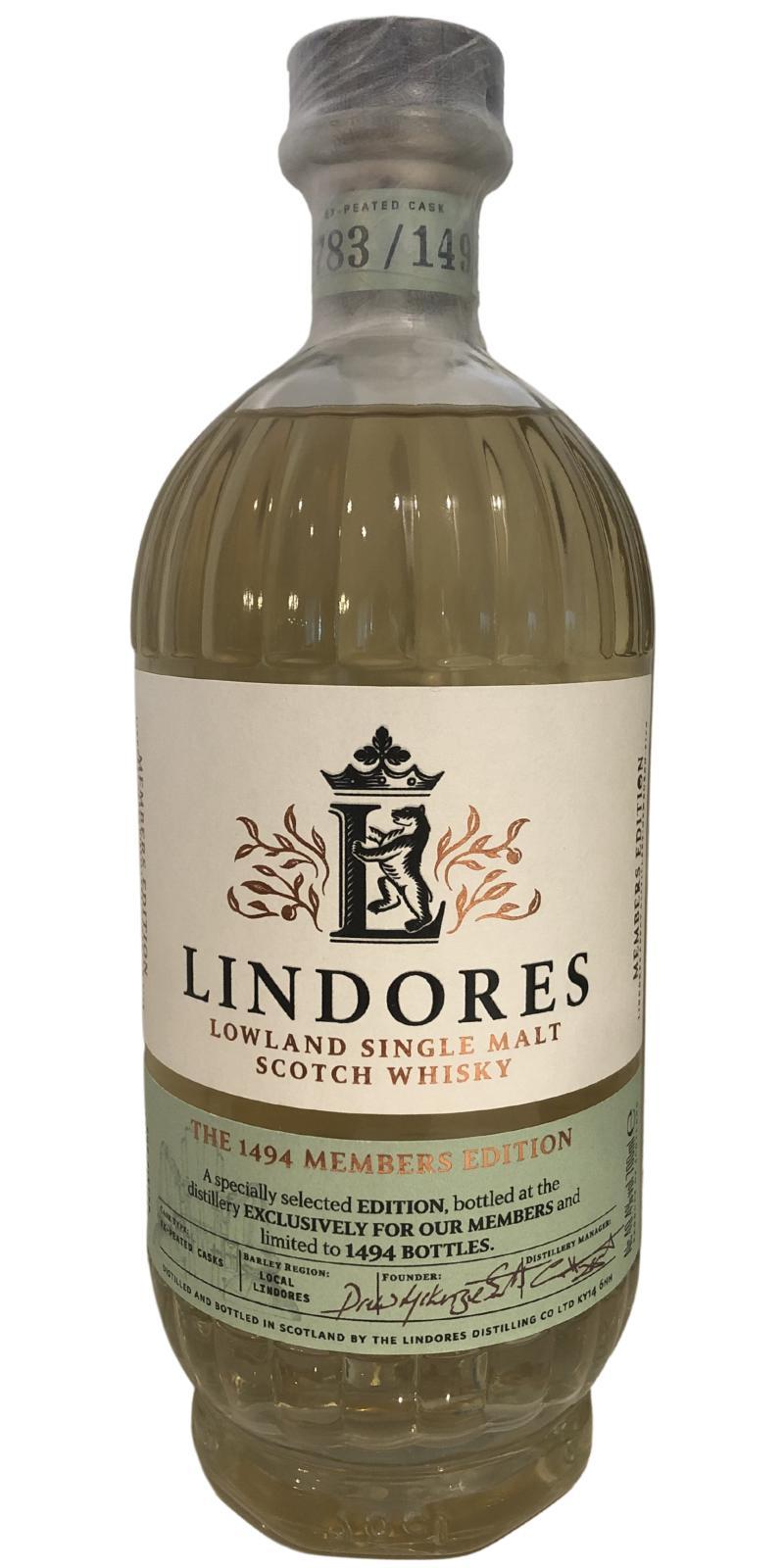 Lindores Abbey 1494 Members Edition