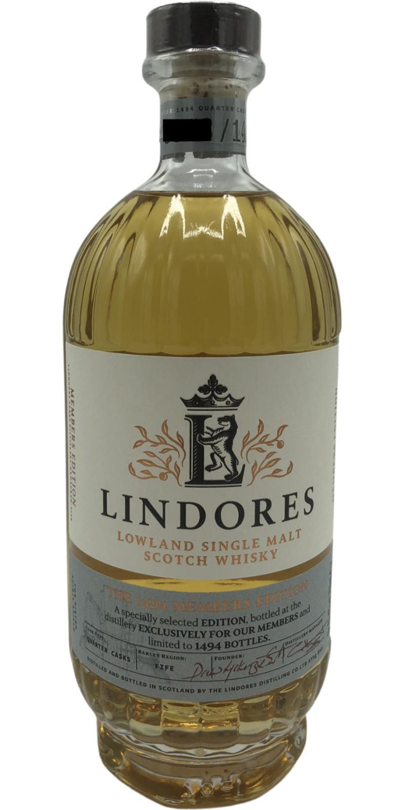 Lindores Abbey 1494 Members Edition