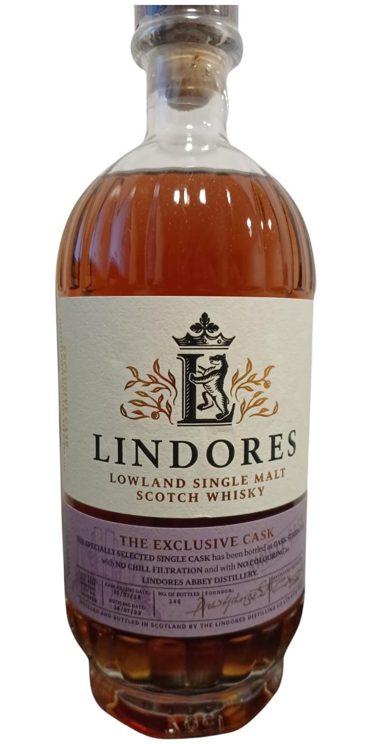 Lindores Abbey 2018  The Exclusive Cask