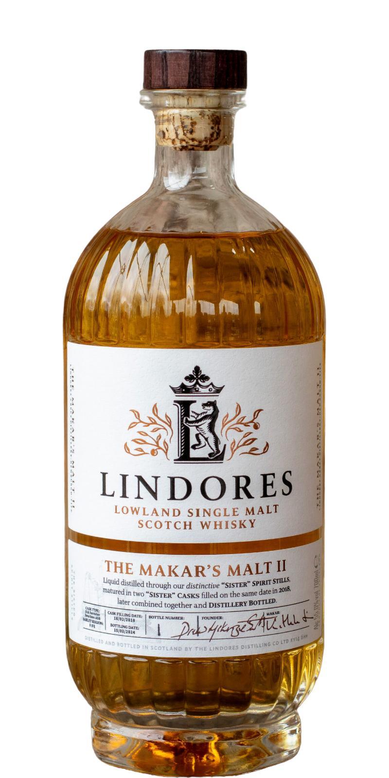 Lindores Abbey 2018  Makar's Malt II