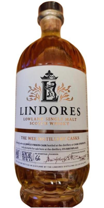 Lindores Abbey 2018  The Wee Distillery Casks