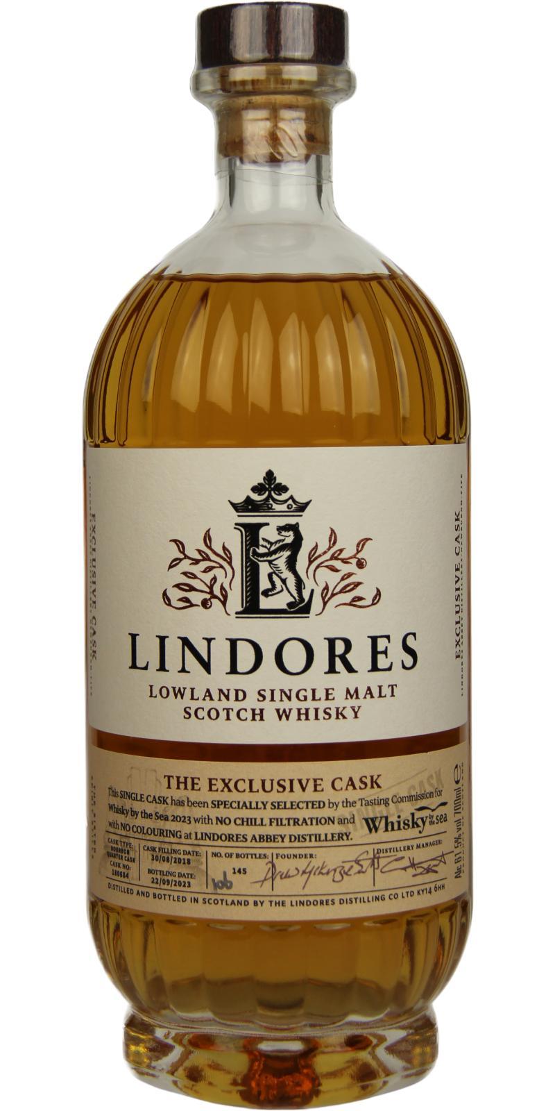 Lindores Abbey 2018  The Exclusive Cask