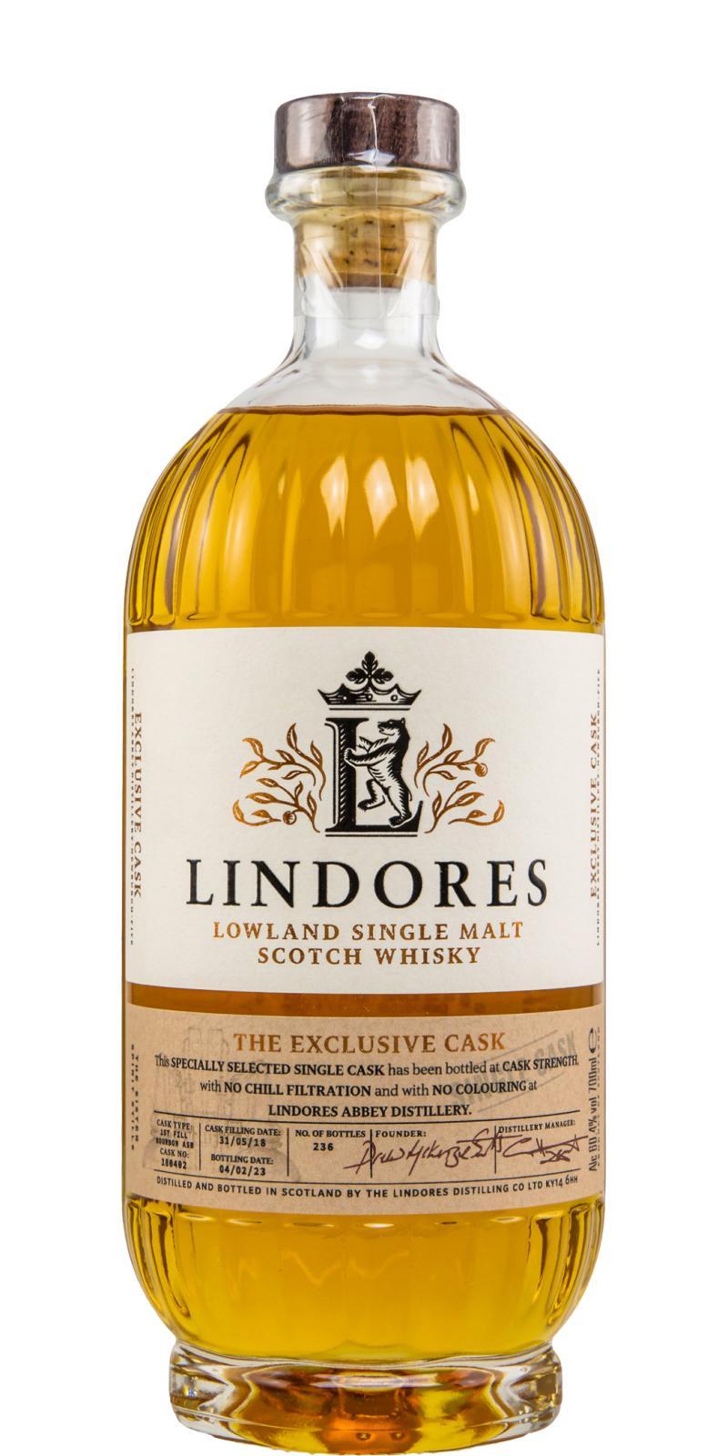 Lindores Abbey 2018  The Exclusive Cask