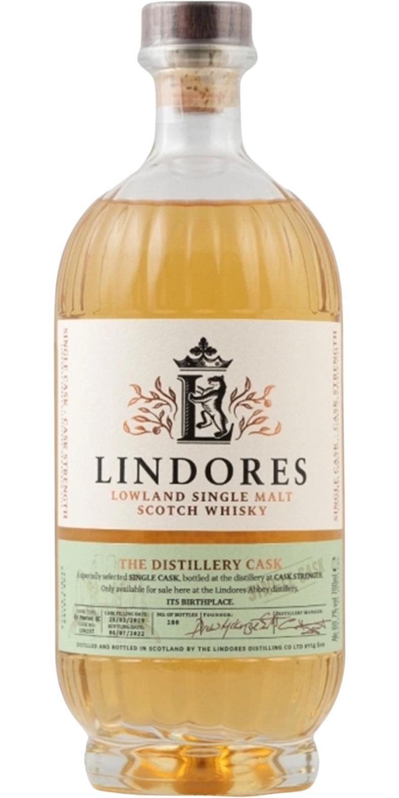 Lindores Abbey 2018  The Distillery Cask