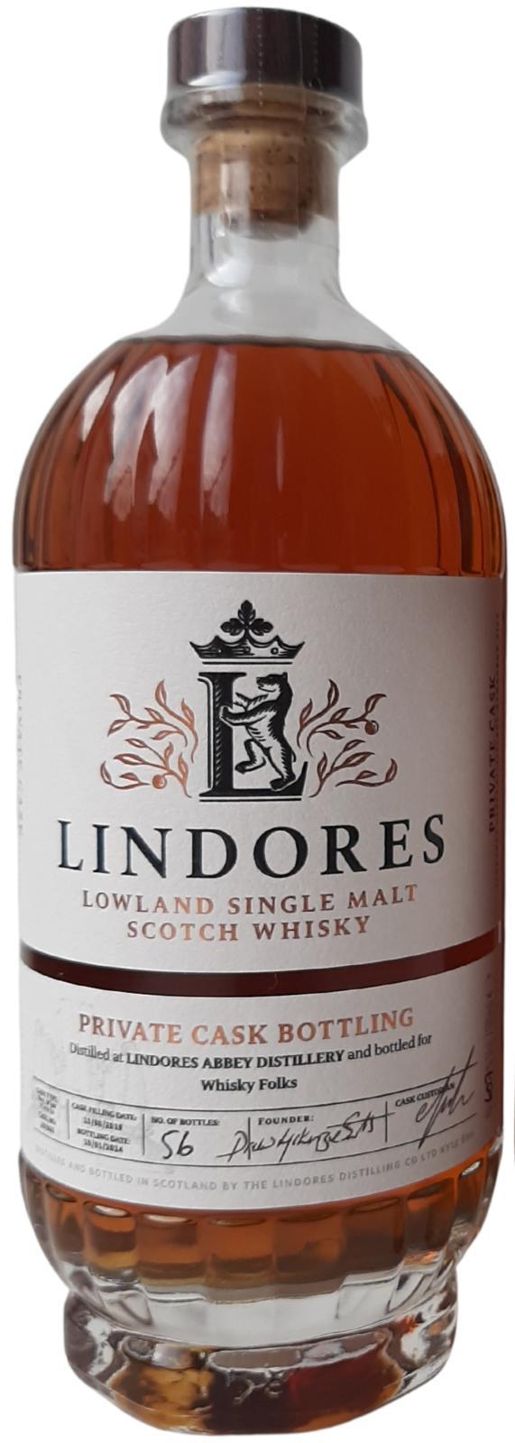 Lindores Abbey 2019  Private Cask