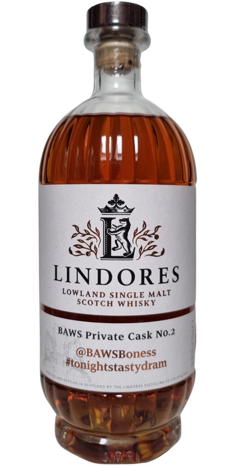 Lindores Abbey 2019  BAWS Private Cask No.2