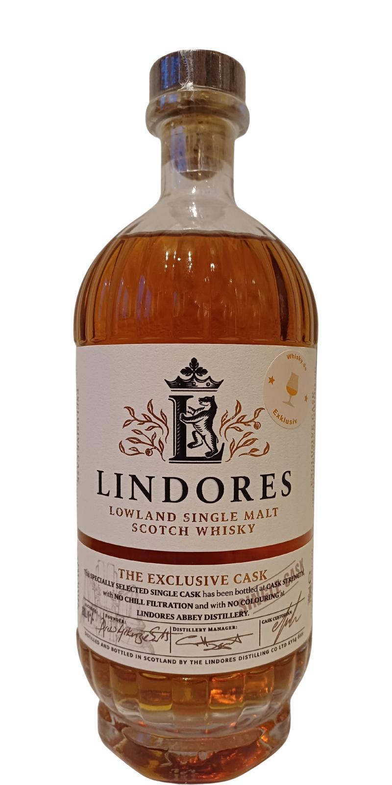 Lindores Abbey 2019  The Exclusive Cask