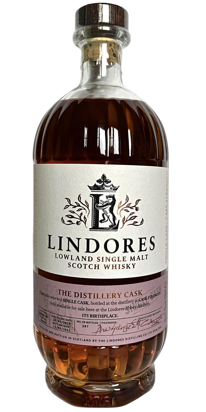 Lindores Abbey 2019  The Distillery Cask