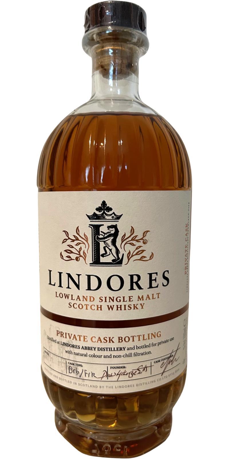 Lindores Abbey 2019  The Private Cask