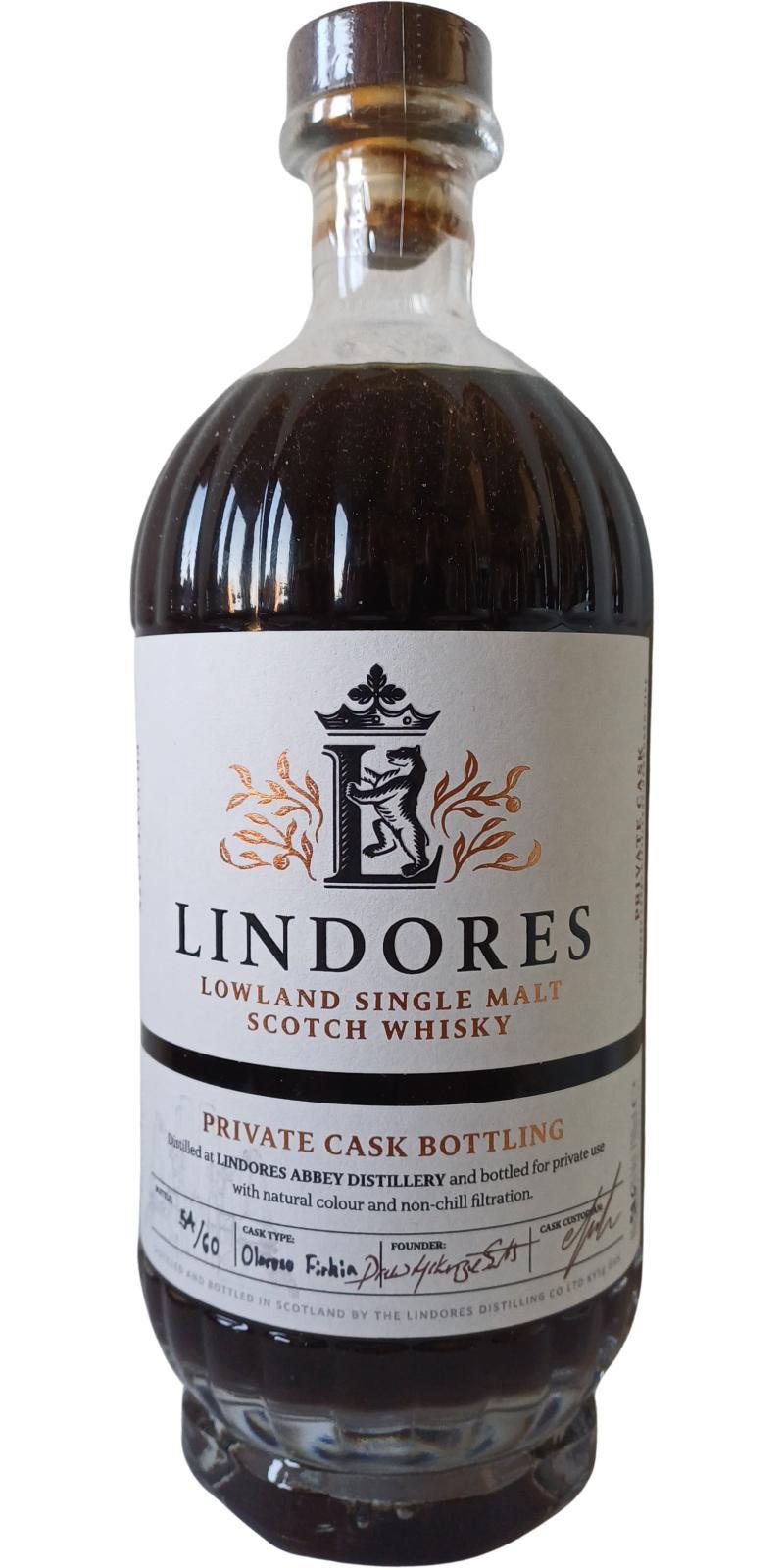 Lindores Abbey 2019  Private Cask Bottling