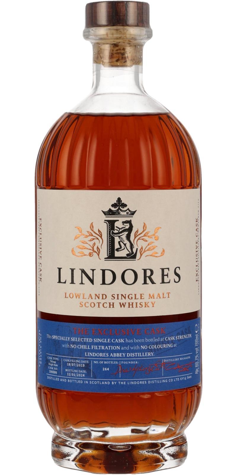 Lindores Abbey 2019  The Exclusive Cask