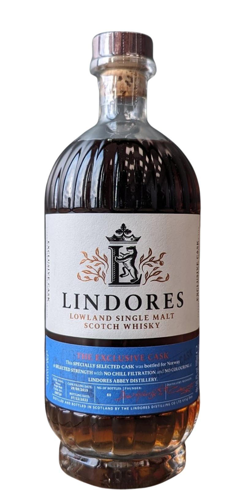 Lindores Abbey 2019  The Exclusive Cask