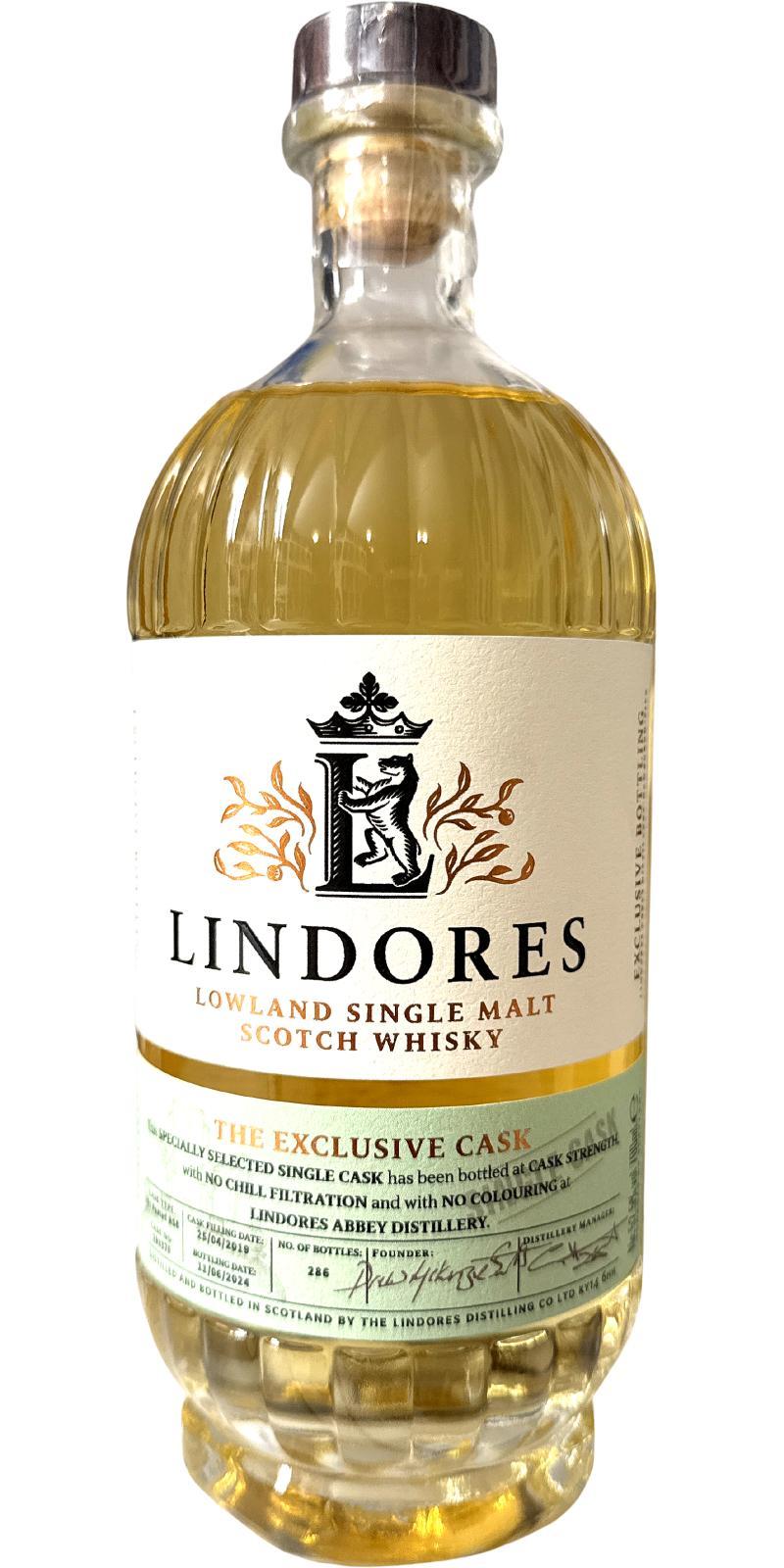 Lindores Abbey 2019  The Exclusive Cask