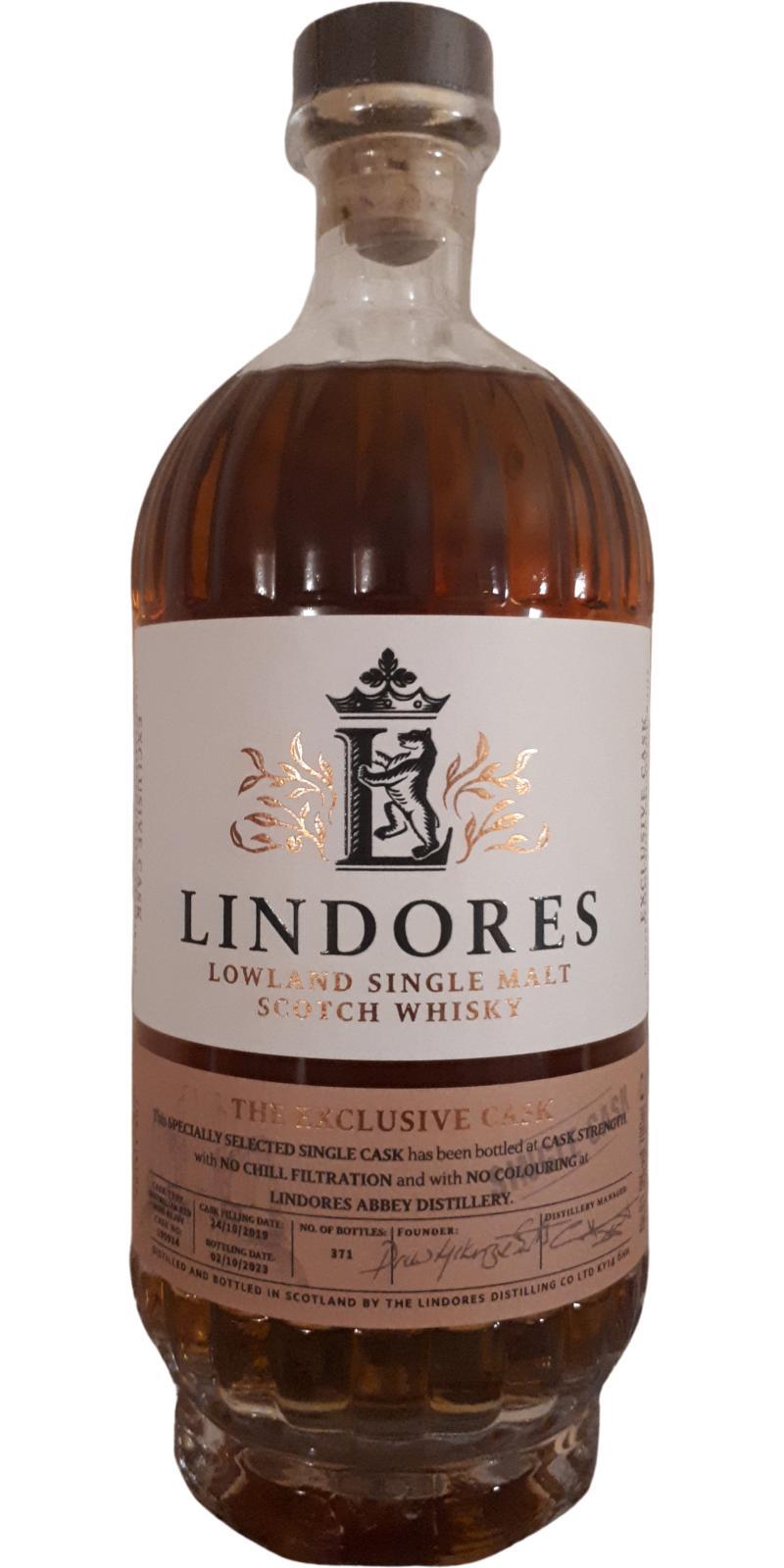 Lindores Abbey 2019  The Exclusive Cask