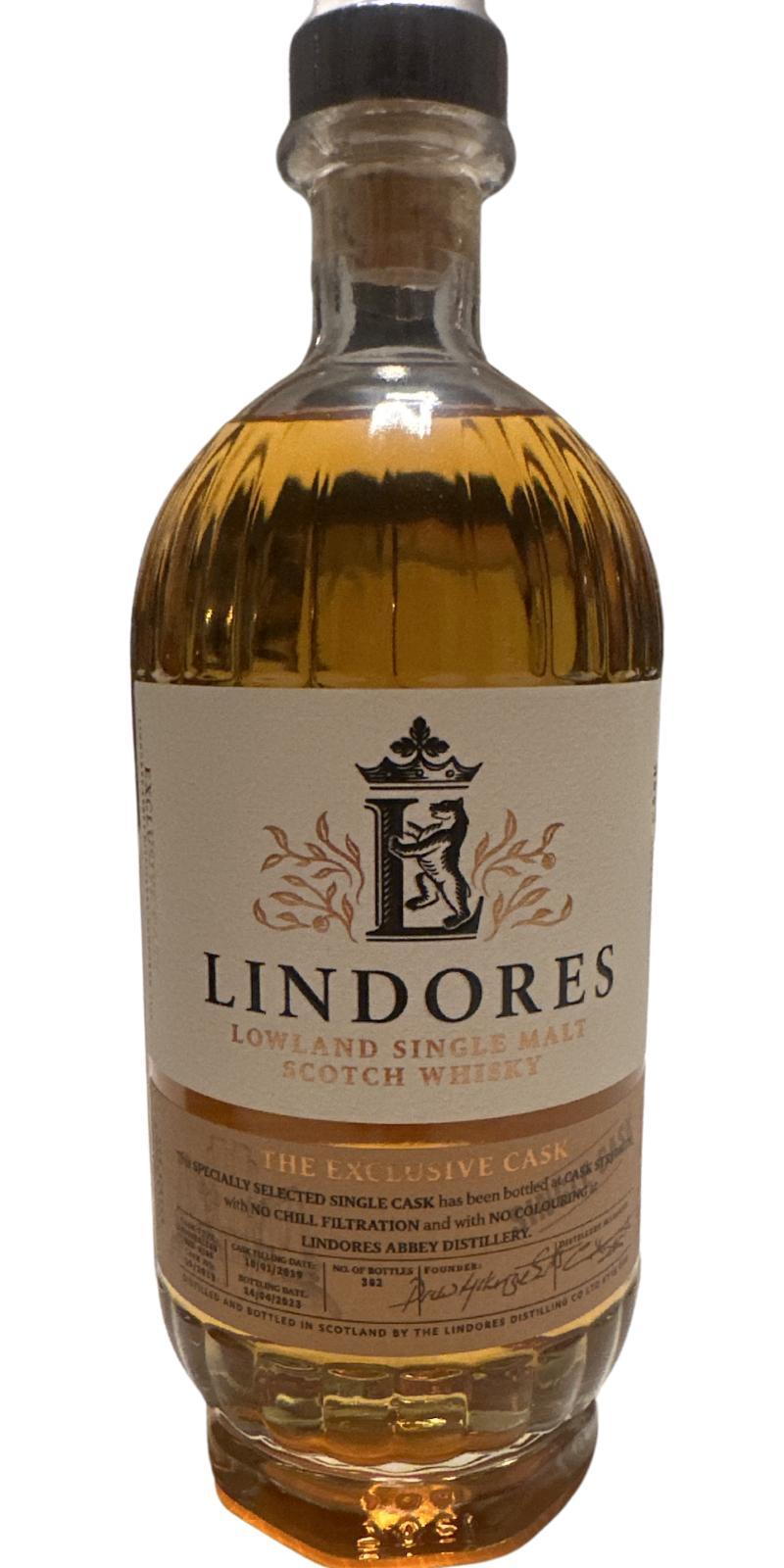 Lindores Abbey 2019  The Exclusive Cask