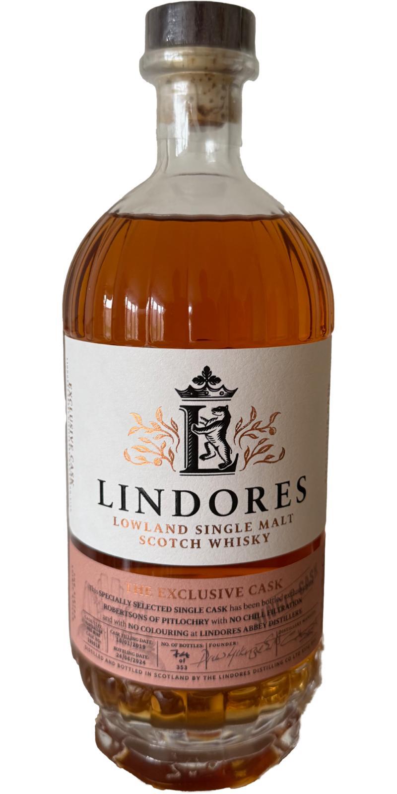 Lindores Abbey 2019  The Exclusive Cask