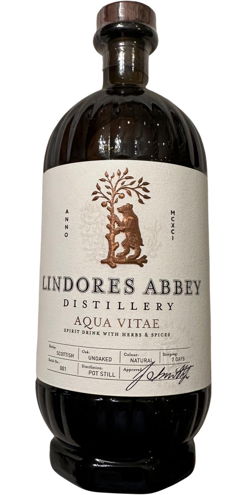Lindores Abbey Aqua Vitae  Spirit Drink