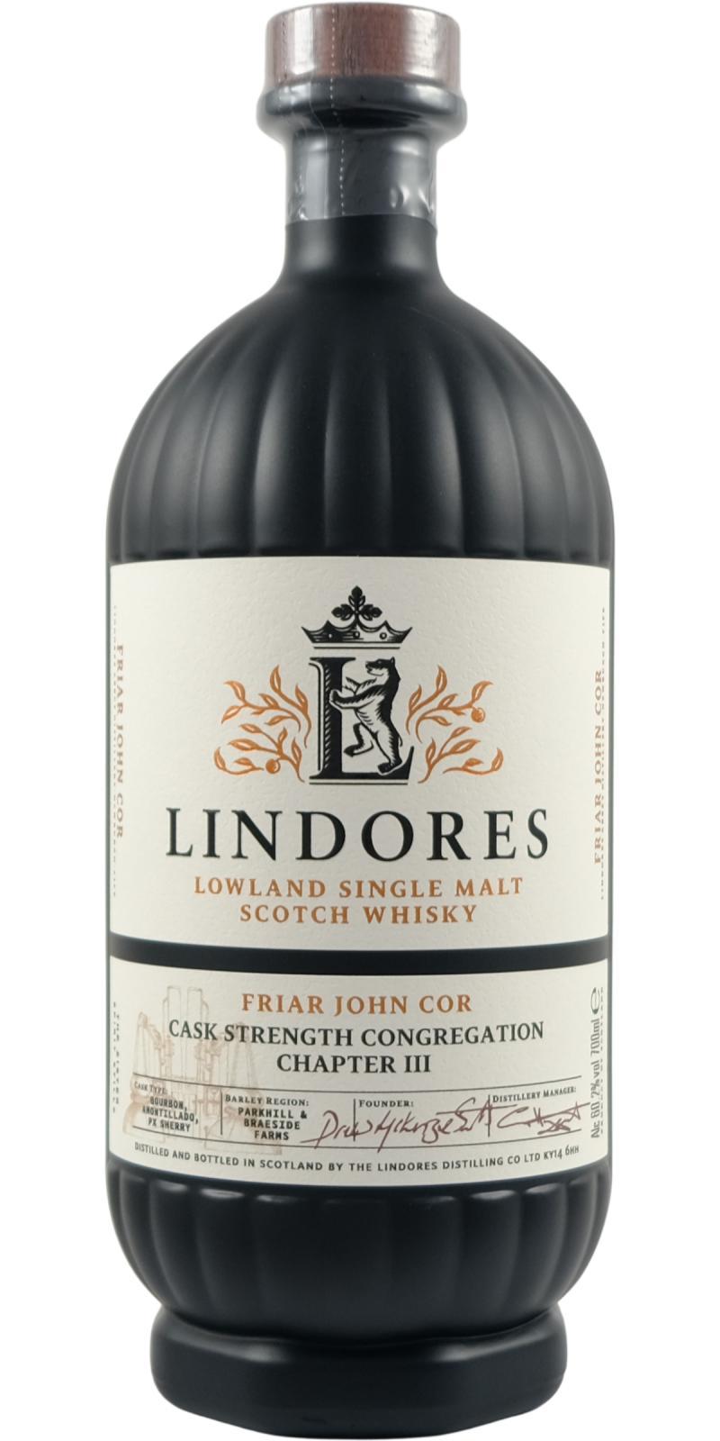 Lindores Abbey Friar John Cor  The Cask Strength Congregation Chapter III