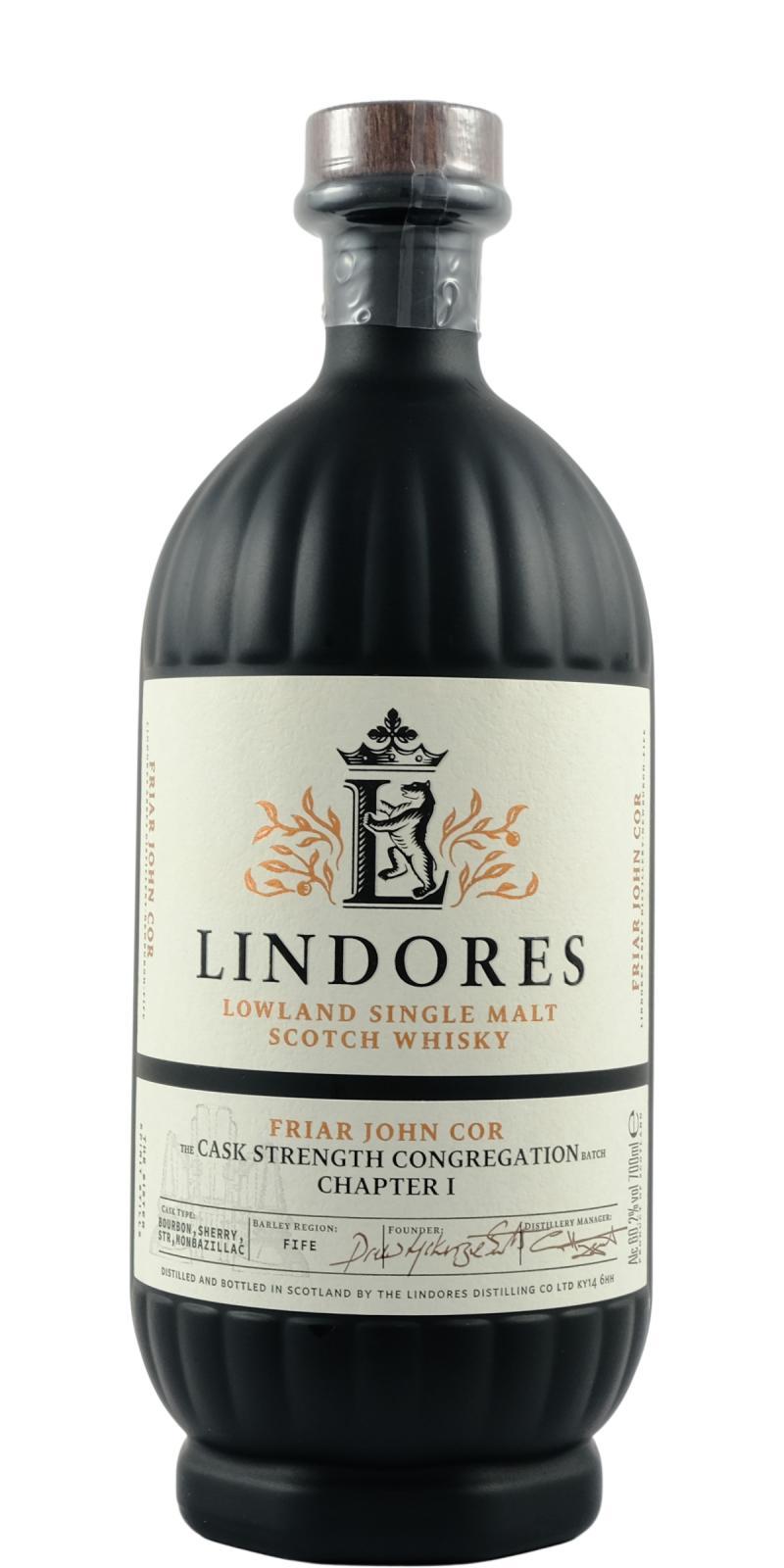 Lindores Abbey Friar John Cor  The Cask Strength Congregation Chapter I