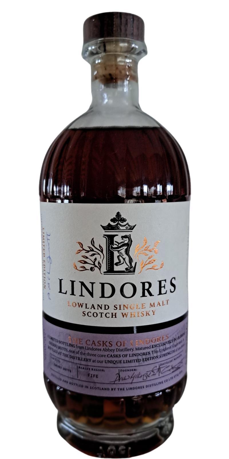 Lindores Abbey Oloroso Sherry Butt  The Cask of Lindores II