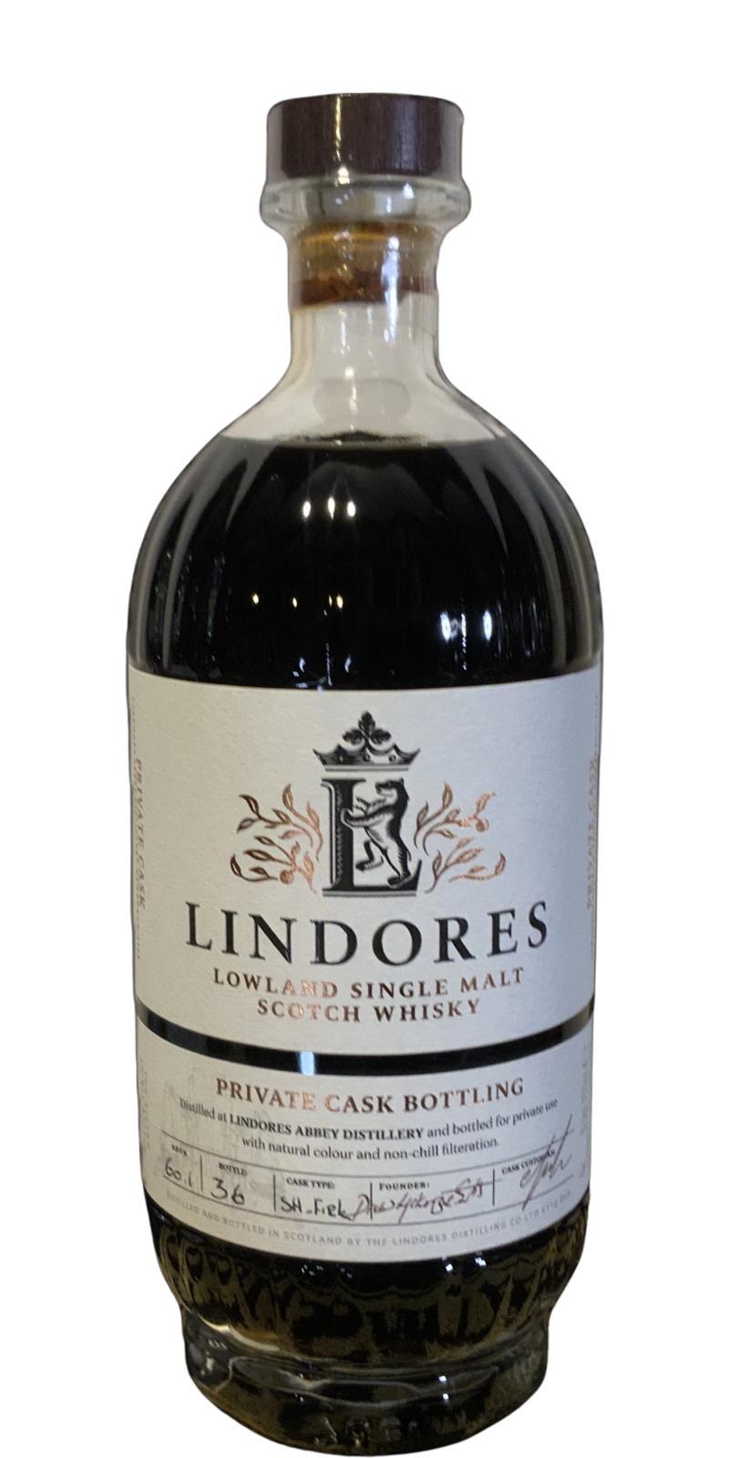 Lindores Abbey Private Cask Bottling