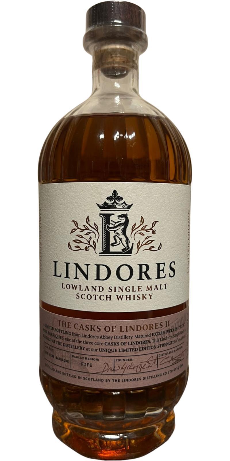Lindores Abbey STR Wine Barrique  the cask of lindores II