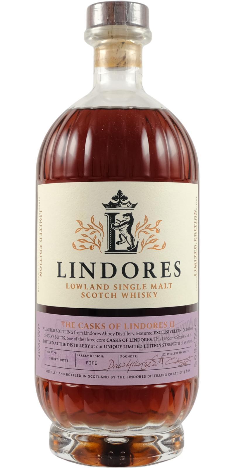 Lindores Abbey The Casks of Lindores II  Limited Edition
