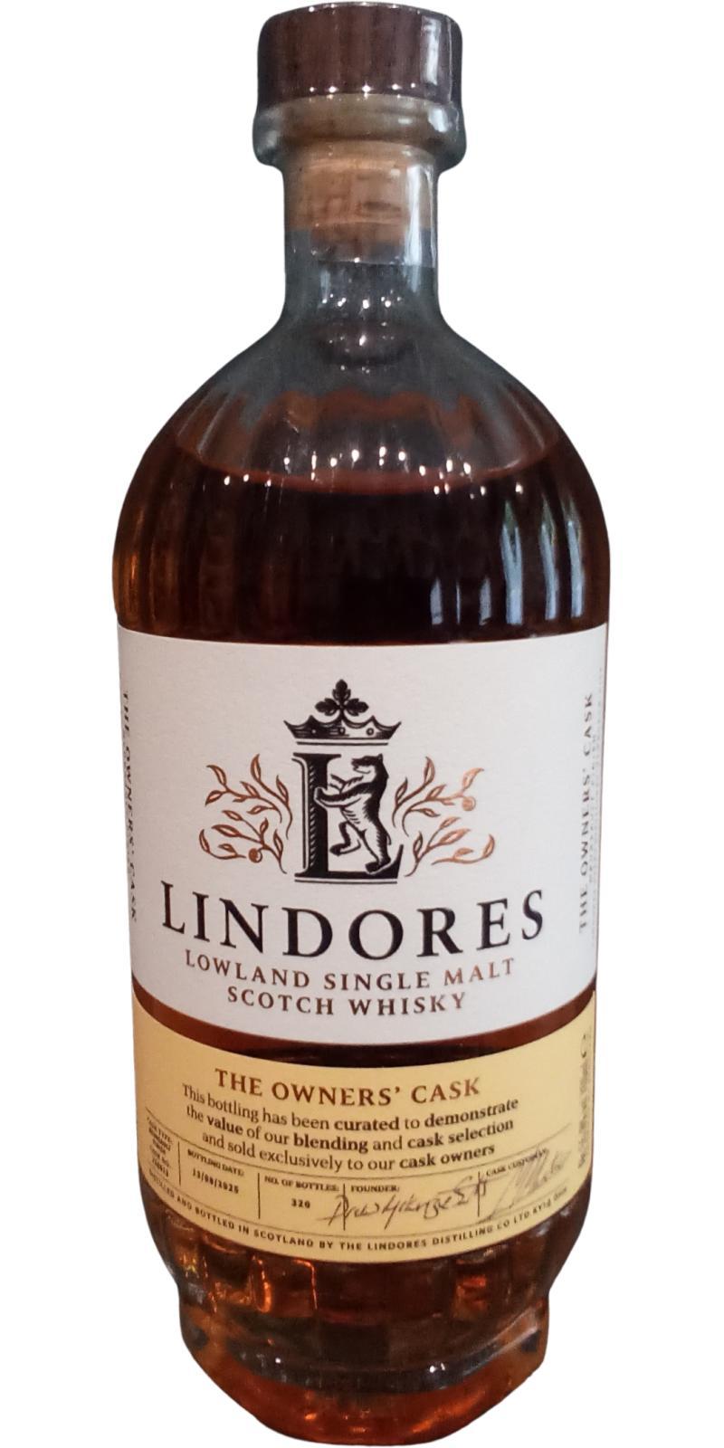 Lindores Abbey The Owners Cask