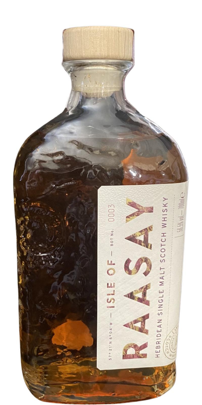 Raasay 05-year-old  Handfilled - Distillery only