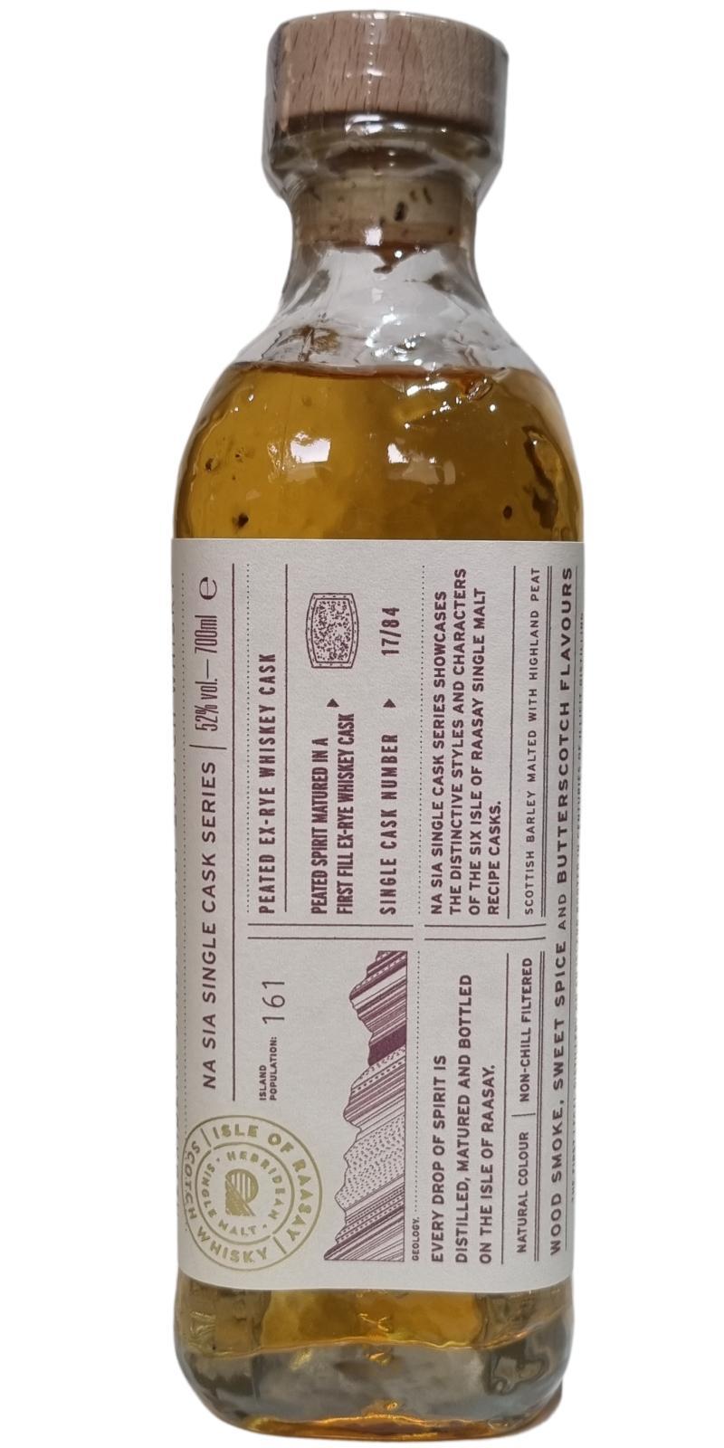 Raasay 2017  Na Sia Single Cask Series