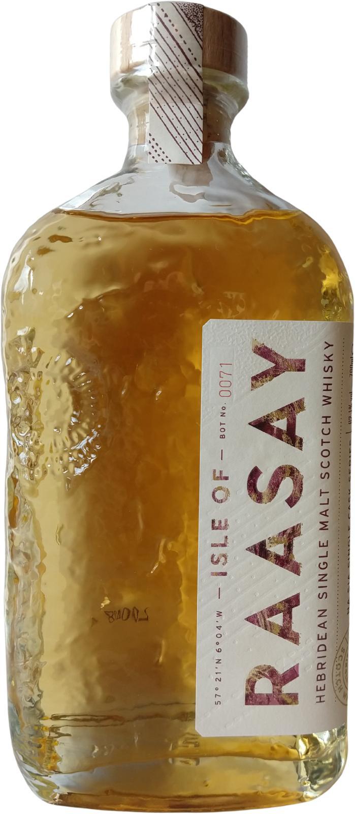Raasay 2017  Na Sia Single Cask Series