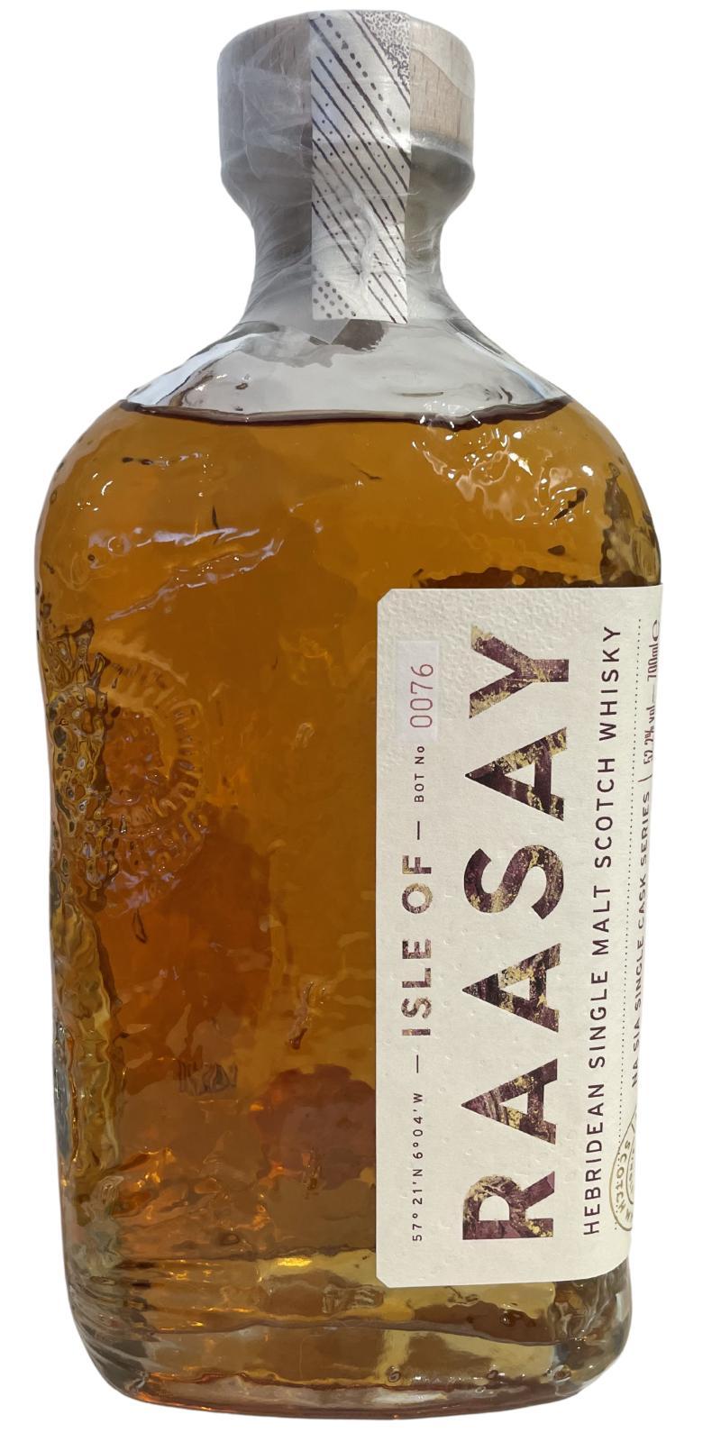 Raasay 2018  Na Sia Single Cask Series