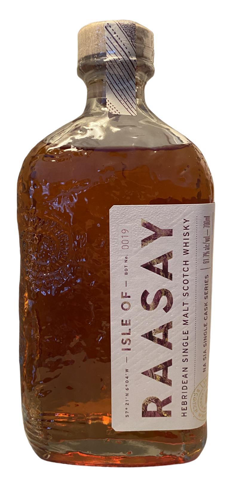 Raasay 2018  Na Sia Single Cask Series