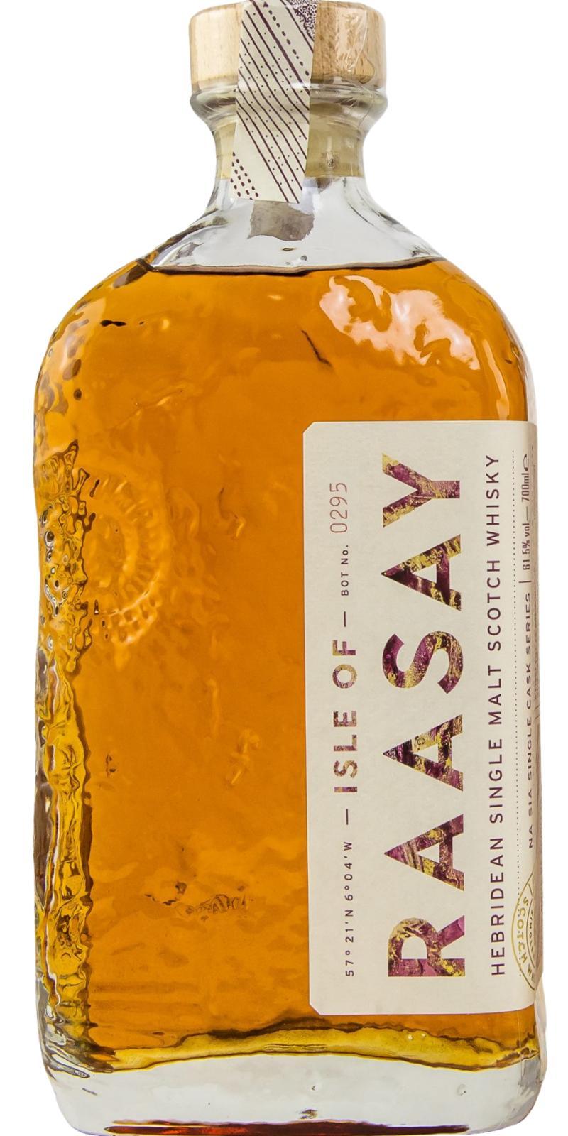 Raasay 2018  Na Sia Single Cask Series