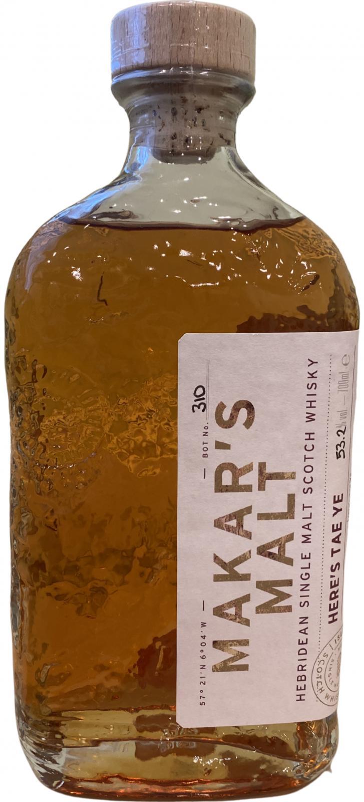 Raasay 2018  Makar's Malt