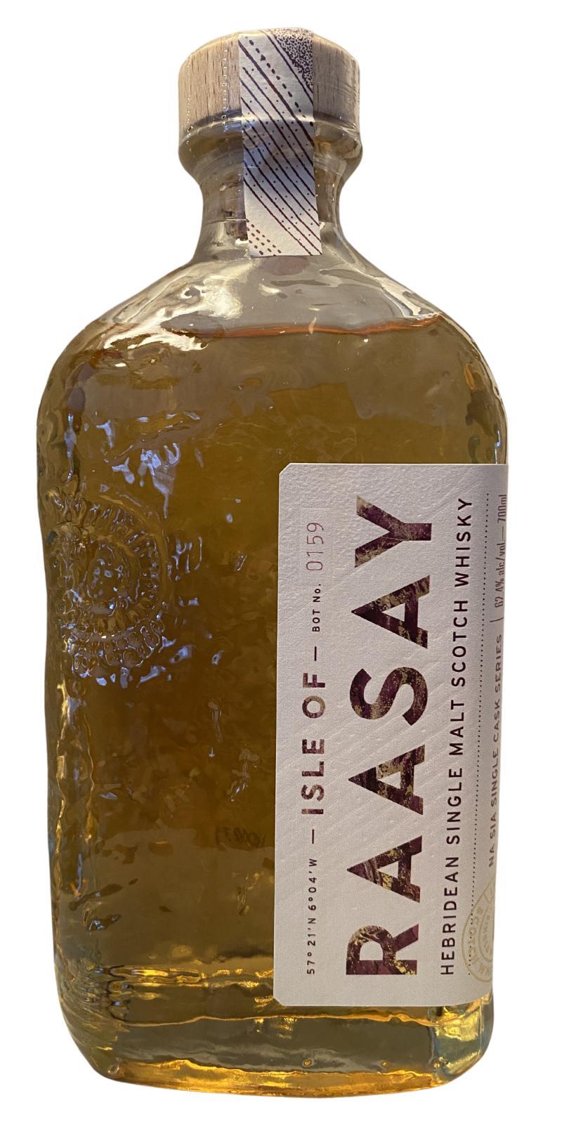 Raasay 2018  Na Sia Single Cask Series