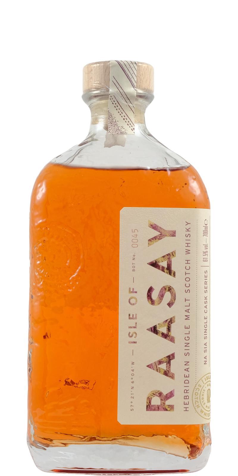 Raasay 2018  Na Sia Single Cask Series