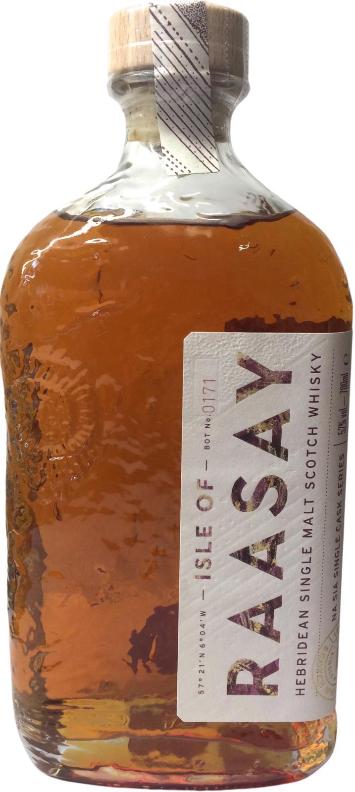 Raasay 2018  Na Sia Single Cask Series