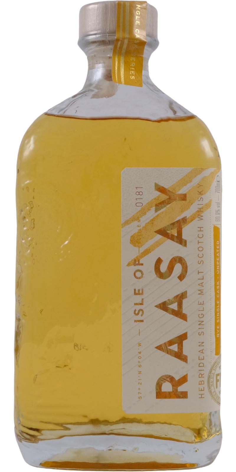 Raasay 2019  Na Sia Single Cask Series