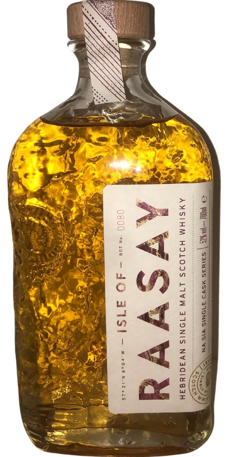 Raasay 2019  Na Sia Single Cask Series