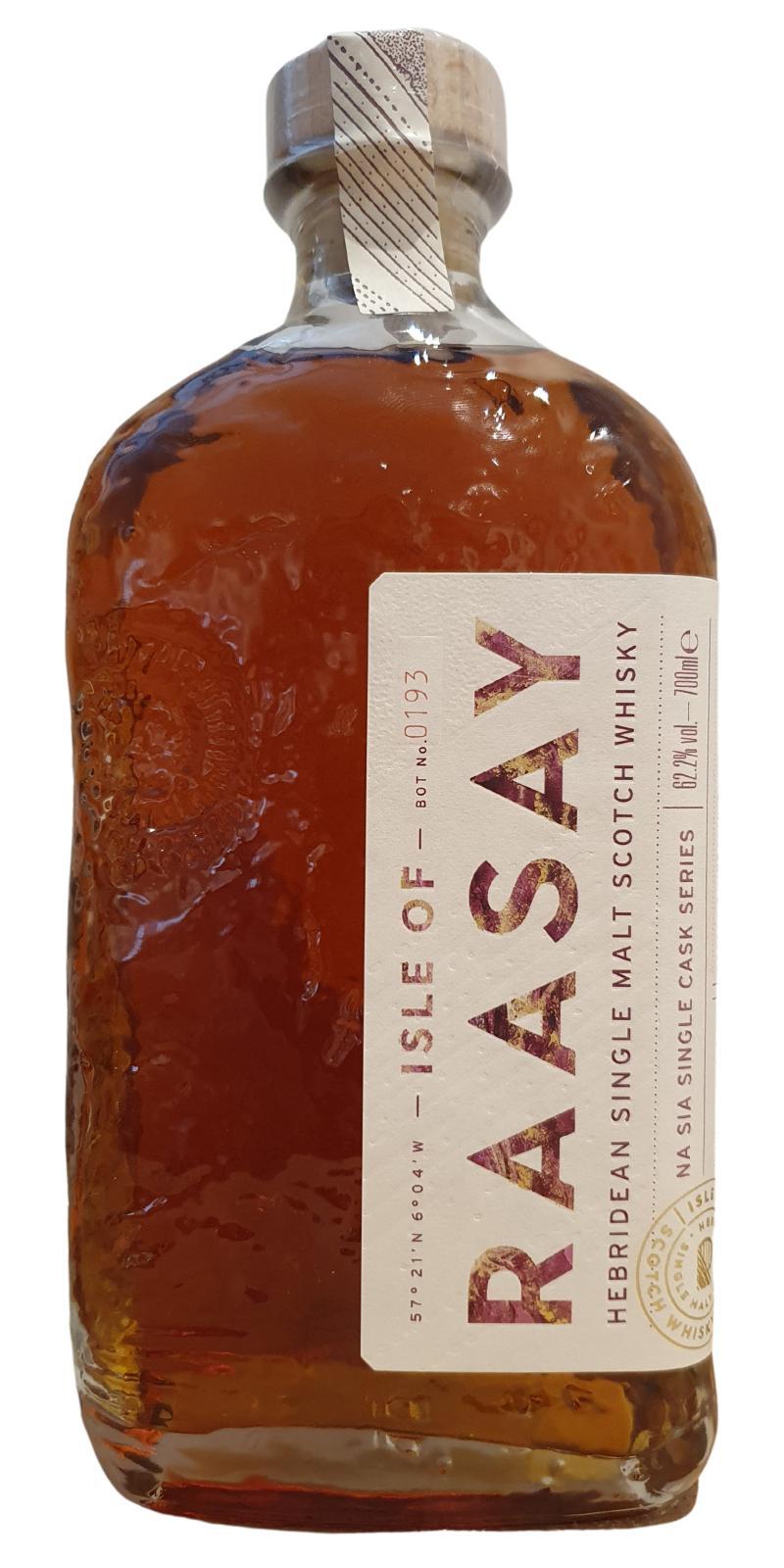 Raasay 2019  Na Sia Single Cask Series