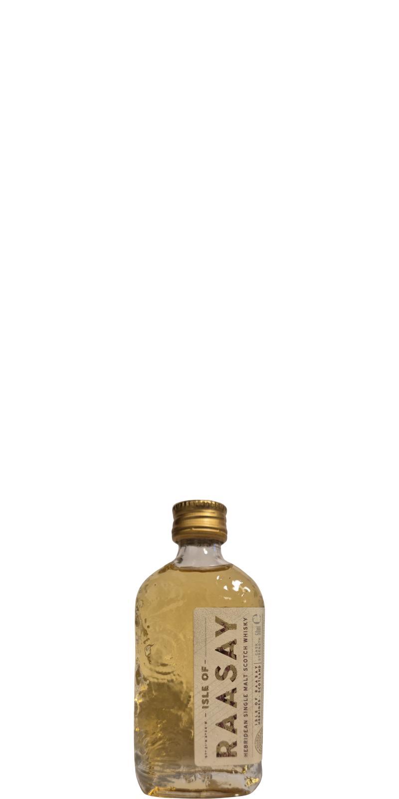 Raasay 2019  Unpeated ex-bordeaux red wine cask