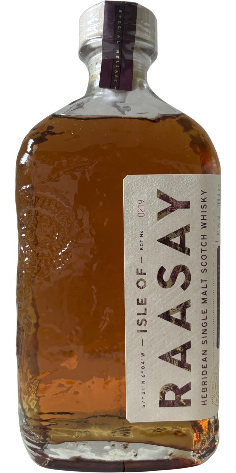 Raasay 2022  The Draamers cask #1