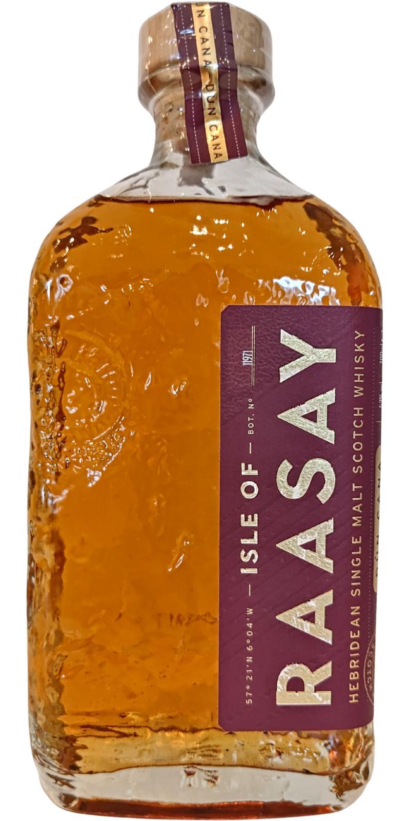Raasay Dùn Cana  Sherry Quarter Cask Release