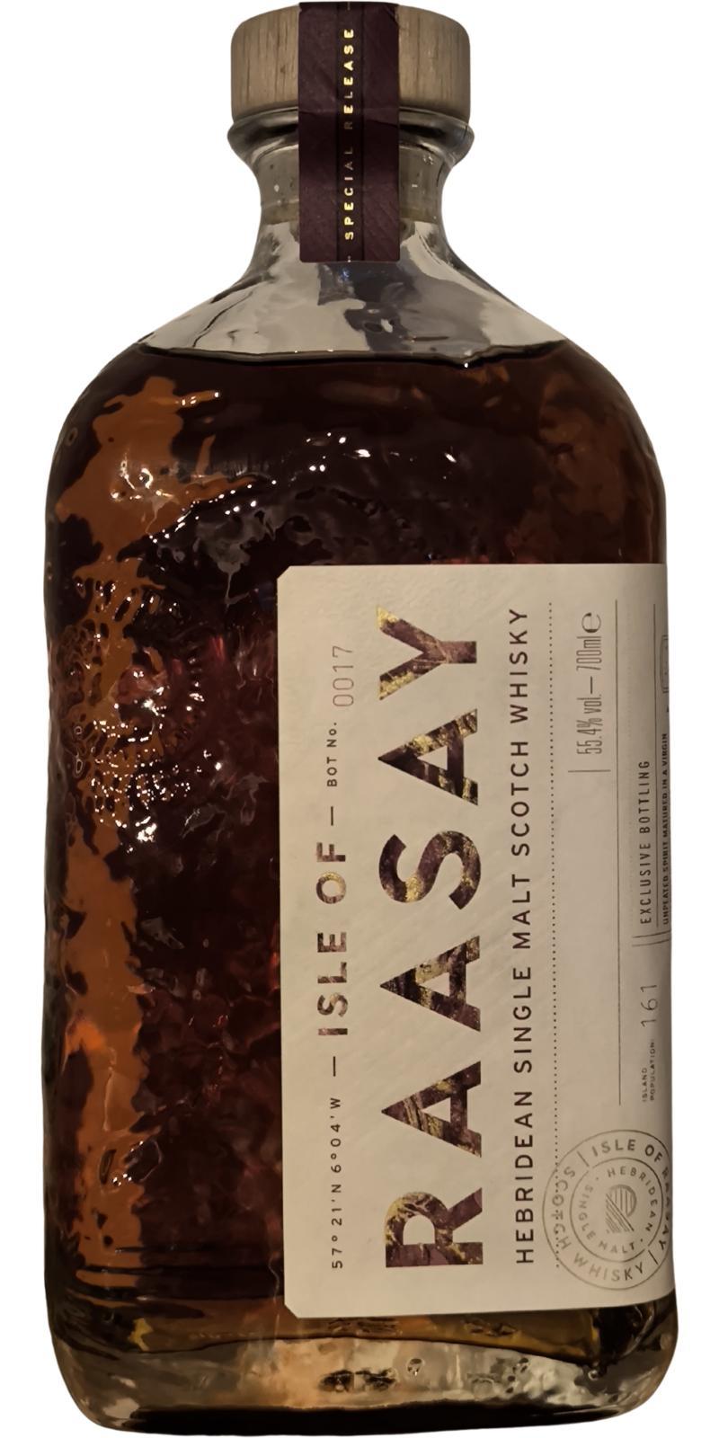 Raasay Exclusive Bottling